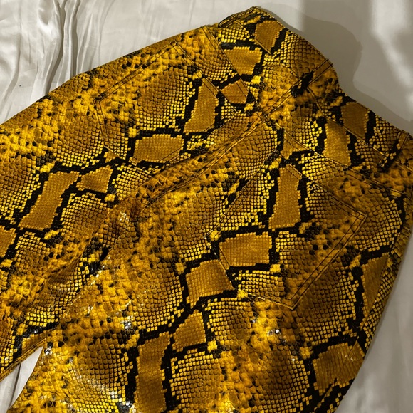 The attico snake leather pants - Picture 3 of 3